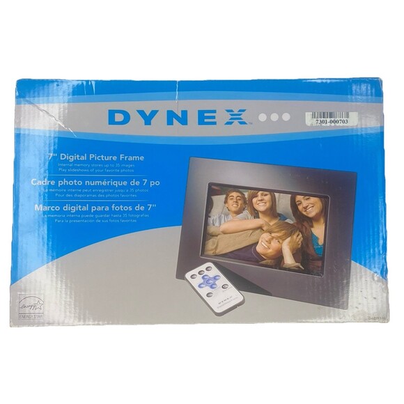Dynex Digital Photo Frame 7” DX-DPF7-10 - Picture 1 of 2